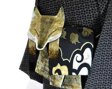 《動物和服腰帶》為和服更添玩心的動物身影全藏在背後 《動物和服腰帶》為和服更添玩心的動物身影全藏在背後