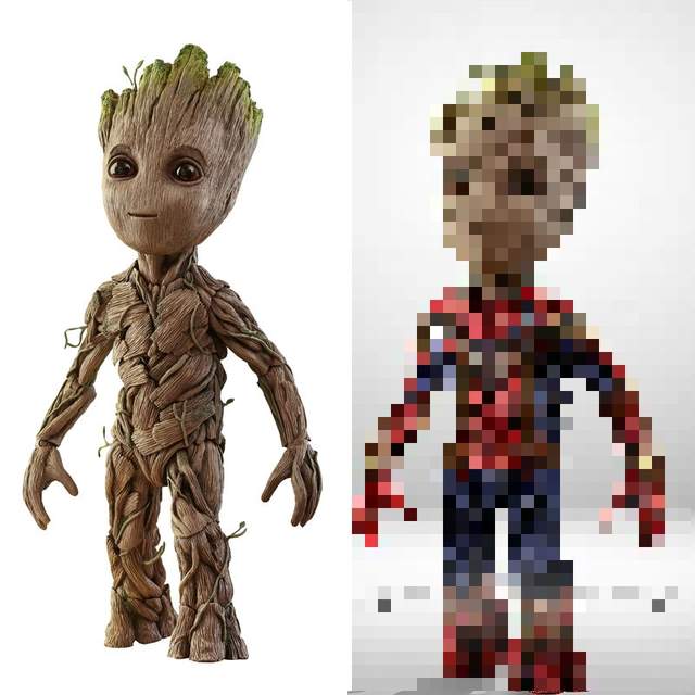 漫威、DC通通來《Groot版超級英雄》可以看格魯特版的復仇者聯盟嗎(≧∀≦)？