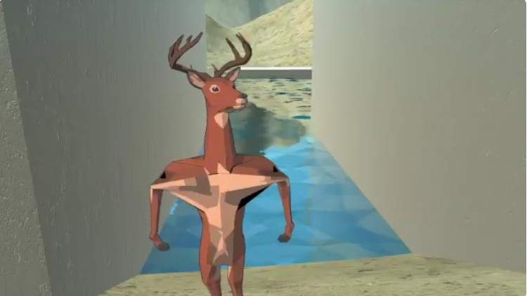 瘋狂手遊《非常普通的鹿遊戲》根本一點都不普通的主角鹿，理解不能ww