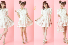 《LIZ LISA×小魔女DoReMi》夢幻聯名洋裝給你滿滿的少女心 《LIZ LISA×小魔女DoReMi》夢幻聯名洋裝給你滿滿的少女心