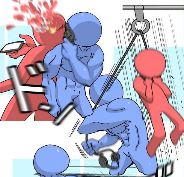 《惱人解決法in滿員電車篇》對方這麼故意只好下重手了 《惱人解決法in滿員電車篇》對方這麼故意只好下重手了