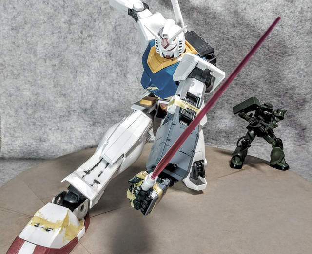 模型玩家教學《鋼彈模型透視攝影法》祕密其實藏在長短腳……