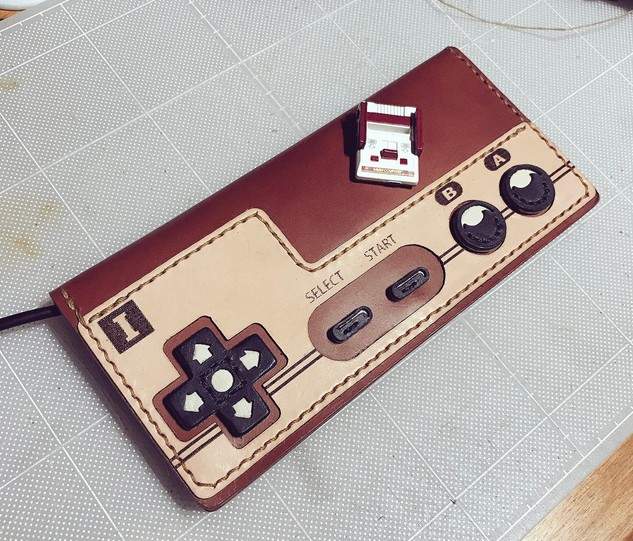 《任天堂手把皮夾》網友超會全手工製作這個量產我一定買 《任天堂手把皮夾》網友超會全手工製作這個量產我一定買