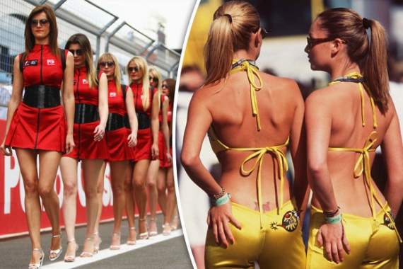 《F1宣布2018賽季起取消賽車女郎》賽車女郎怒:女權份子別鬧了 《F1宣布2018賽季起取消賽車女郎》賽車女郎怒:女權份子別鬧了