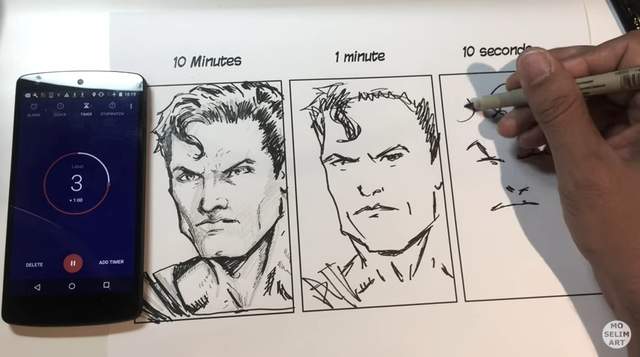 《當客戶趕著要成品拿這給他看》繪師挑戰10分鐘、1分鐘、10秒鐘完成插圖的結果 《當客戶趕著要成品拿這給他看》繪師挑戰10分鐘、1分鐘、10秒鐘完成插圖的結果