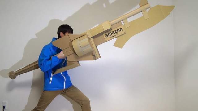 《紙箱武器手做達人》可以變形可以射擊簡直太帥氣了啊 《紙箱武器手做達人》可以變形可以射擊簡直太帥氣了啊