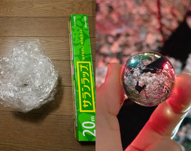 不可思議《用保鮮膜做出一顆水晶球》怎麼辦到的? 不可思議《用保鮮膜做出一顆水晶球》怎麼辦到的?