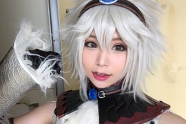 Cosplay正妹《五木あきら》的「魔物獵人」麒麟裝圍起360度人牆魅力無法擋 Cosplay正妹《五木あきら》的「魔物獵人」麒麟裝圍起360度人牆魅力無法擋