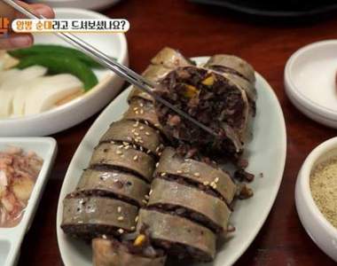 只有韓國人超愛的小吃《韓國血腸》外國人無法理解的美食 只有韓國人超愛的小吃《韓國血腸》外國人無法理解的美食
