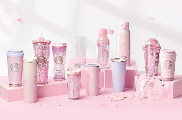 斷貨預感《2018韓國星巴克櫻花杯》光看商品圖就想打包帶走啦～