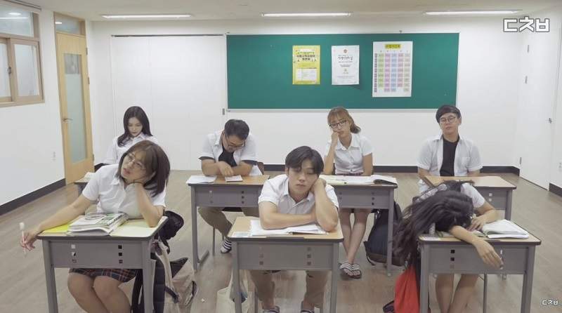 你作息也是這樣嗎？《學生的一天》一上課就莫名想睡阿zZ