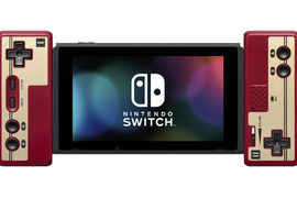 任天堂推出《Nintendo Switch》懷舊遊戲專用「紅白機」控制器,9月19日開放訂購 任天堂推出《Nintendo Switch》懷舊遊戲專用「紅白機」控制器,9月19日開放訂購