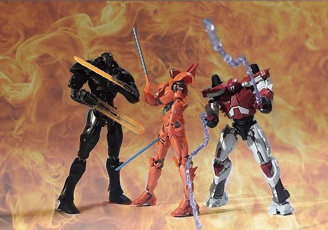 ROBOT魂《環太平洋2：起義時刻》軍刀雅典娜、守護者布拉沃&黑剎 機甲全員到齊+最強怪獸雷神 火熱開箱