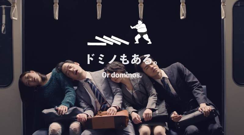 【有片】日本爆笑廣告《東京電車内物語》Tokyo train story✰讓人會心一笑的通勤日常