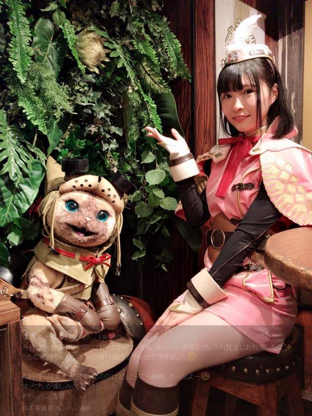 《魔物獵人受付娘》涼本奈緒漂亮到讓我想在遊戲裡捏個她❤ 《魔物獵人受付娘》涼本奈緒漂亮到讓我想在遊戲裡捏個她❤