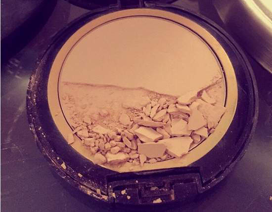 《化妝品碎裂補救教學》摔到粉餅、腮紅的修復方法～女孩們務必把這篇加入最愛中