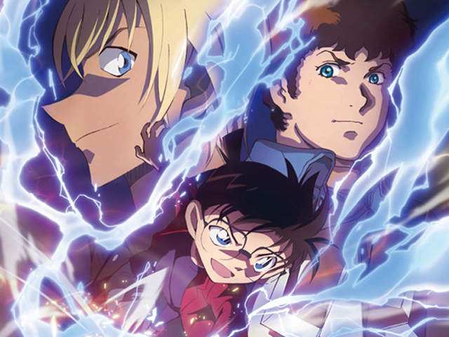 《名偵探柯南與鋼彈合作海報》東京死神到處亂入XD 《名偵探柯南與鋼彈合作海報》東京死神到處亂入XD