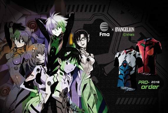 《新世紀福音戰士》EVA自行車衣推出第二彈★體驗「暴走」的快感