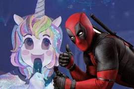 蒙面之王獨角獸究竟是誰?真面目揭曉:《死侍》Ryan Reynolds♡ 蒙面之王獨角獸究竟是誰?真面目揭曉:《死侍》Ryan Reynolds♡