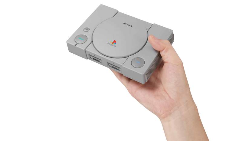 Sony推出《PlayStation Classic》復刻版迷你PS小主機，收錄FFVII、鐵拳3等20款懷舊遊戲