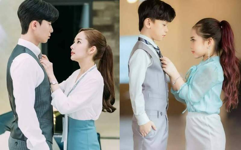 孩童版最強Cosplay 小朋友還原《金秘書為何那樣》場景網友求開拍