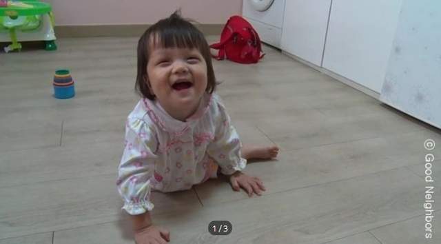 雪中送炭《雙眼失明的17個月大小孩的驚喜禮物》寄件人來頭超猛der