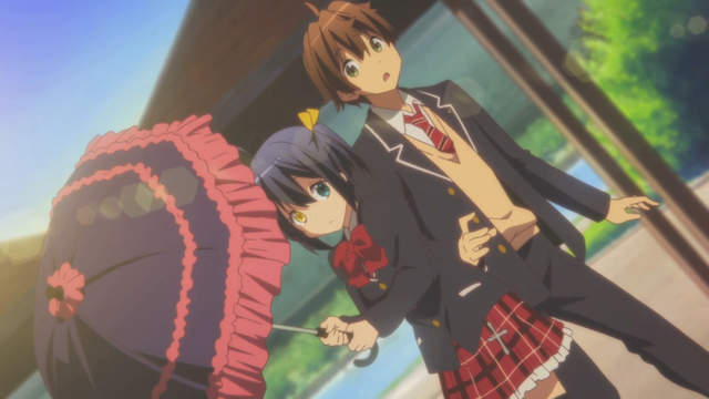 《可發射的故障雨傘》如果讓「中二病也要談戀愛」裡的六花拿到應該真的變武器了XD 《可發射的故障雨傘》如果讓「中二病也要談戀愛」裡的六花拿到應該真的變武器了XD