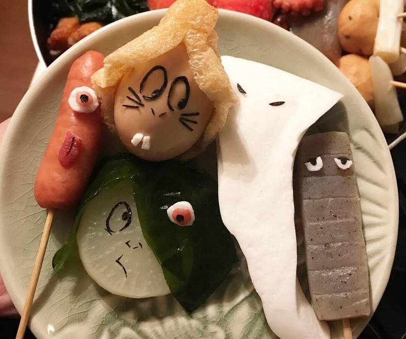 《鬼太郎》角色造型關東煮這麼可愛怎麼吃的下去 《鬼太郎》角色造型關東煮這麼可愛怎麼吃的下去