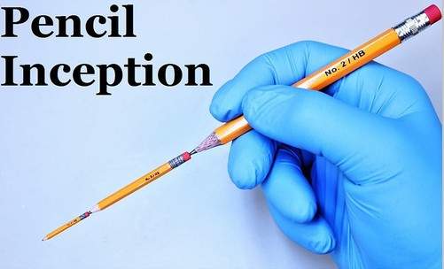 《微型鉛筆雕刻》三隻督在一起其實只有一隻喔 《微型鉛筆雕刻》三隻督在一起其實只有一隻喔