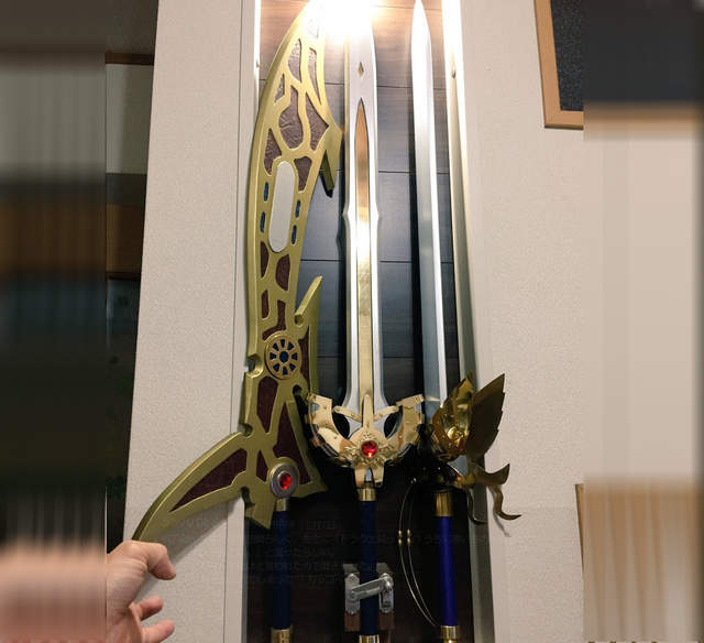 《家庭DQ博物館》30年的心願自己親手打造勇者之劍好壯觀 《家庭DQ博物館》30年的心願自己親手打造勇者之劍好壯觀