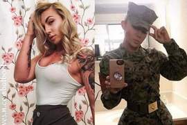 《IG漂釀美軍人》穿上制服的嚴肅跟平常私服超反差 《IG漂釀美軍人》穿上制服的嚴肅跟平常私服超反差