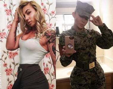 《IG漂釀美軍人》穿上制服的嚴肅跟平常私服超反差 《IG漂釀美軍人》穿上制服的嚴肅跟平常私服超反差