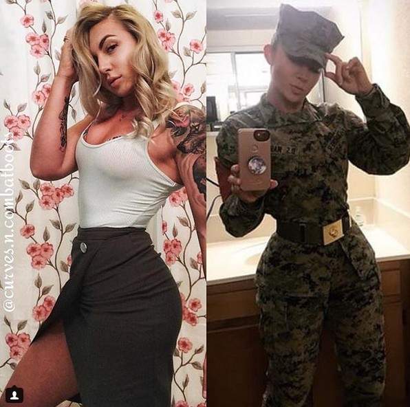 《IG漂釀美軍人》穿上制服的嚴肅跟平常私服超反差