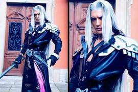 《真人版賽菲羅斯》義大利帥氣男神Leon Chiro這次也是超越CG的cosplay 《真人版賽菲羅斯》義大利帥氣男神Leon Chiro這次也是超越CG的cosplay