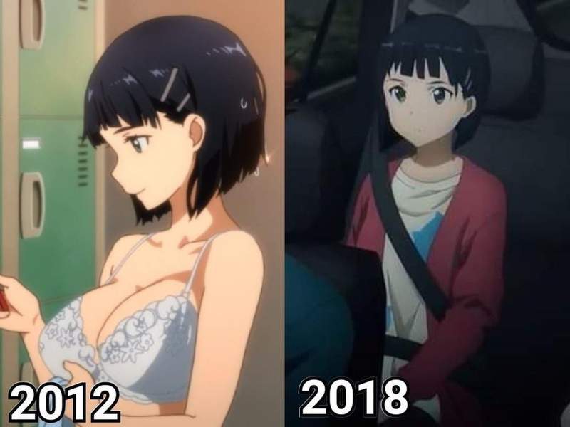 《刀劍神域乳量問題》直葉巨乳大縮水?難道只是穿衣服顯瘦嗎…… 《刀劍神域乳量問題》直葉巨乳大縮水?難道只是穿衣服顯瘦嗎……
