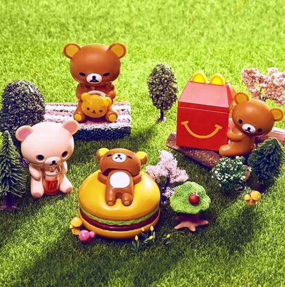 玩具爭霸戰《韓國麥當勞推出拉拉熊公仔》跟寶可夢拚了.....