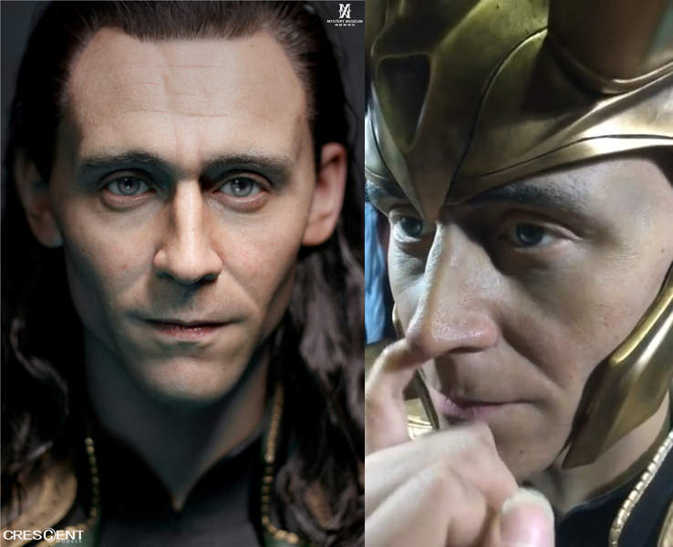 中國工作室 CrescentModels 打造《1比1洛基矽膠半身胸像》哇~可以幫洛基挖鼻屎耶(住手www