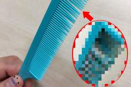 梳子上滿滿細菌《梳子清洗方法》原來梳子不清潔會傷頭髮? 梳子上滿滿細菌《梳子清洗方法》原來梳子不清潔會傷頭髮?