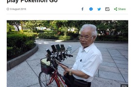 《台灣抓寶阿公》登上BBC 外網網友:這是我退休後的目標 《台灣抓寶阿公》登上BBC 外網網友:這是我退休後的目標