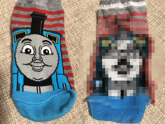 《襪子的邪惡真面目》完全不同正面可愛角色的恐怖表情... 《襪子的邪惡真面目》完全不同正面可愛角色的恐怖表情...