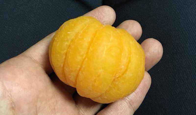 推特瘋傳《把橘子上的白色橘絡完全剝掉》他花了1個半小時剝光橘子白絲，這樣有比較好吃？