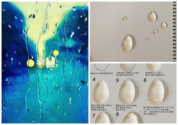 繪師教學《8個步驟簡單畫出超逼真水滴》推特瘋傳 快來試試看吧 繪師教學《8個步驟簡單畫出超逼真水滴》推特瘋傳 快來試試看吧