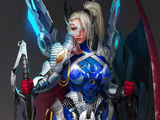 俄羅斯藝術家把《國家擬人化成戰鬥遊戲角色》你心目中的國家也是這樣的嗎？