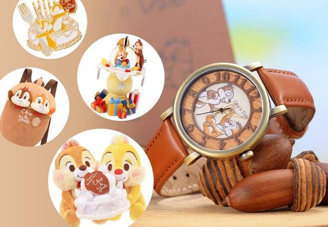 迪士尼《奇奇與蒂蒂75週年》推出各種可愛紀念商品