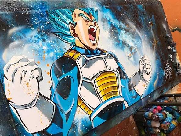 《七龍珠噴漆火烤藝術家》喜感十足的唱跳大叔技術超級了得 《七龍珠噴漆火烤藝術家》喜感十足的唱跳大叔技術超級了得