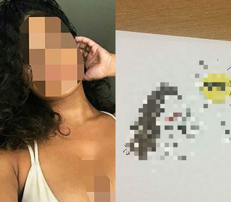 《向藝術家要求免費畫畫》想要免錢的？行，就給你「免錢」的畫