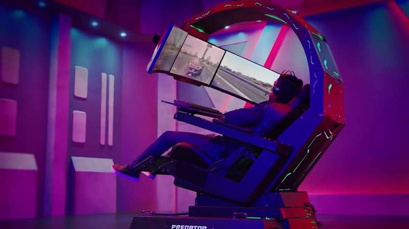 肥宅快樂椅《Predator Thronos》尊爵不凡Acer電競座艙 11月10日台灣搶先全球首賣 肥宅快樂椅《Predator Thronos》尊爵不凡Acer電競座艙 11月10日台灣搶先全球首賣