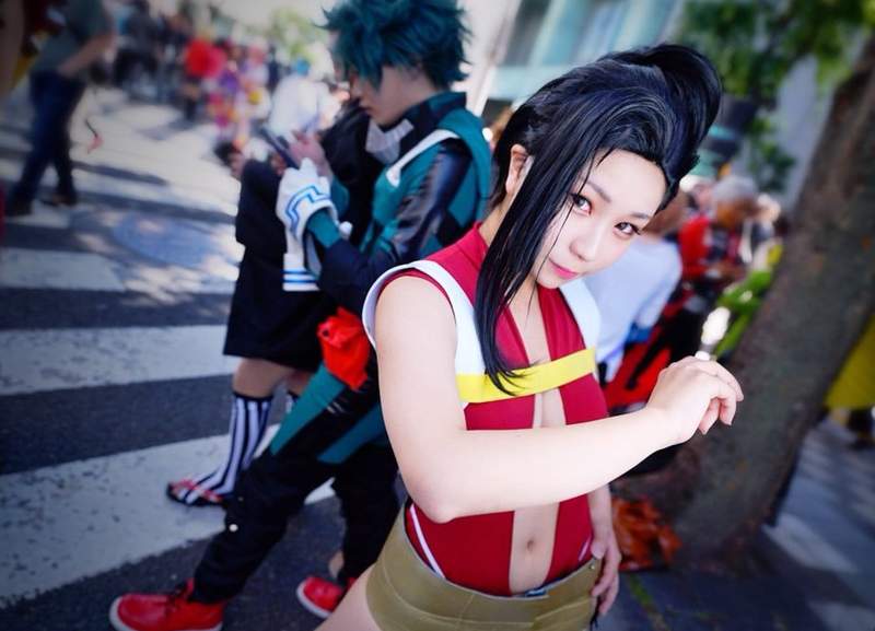 我的英雄學院《八百萬百》cosplay讓人抵擋不住的發育暴力❤ 我的英雄學院《八百萬百》cosplay讓人抵擋不住的發育暴力❤