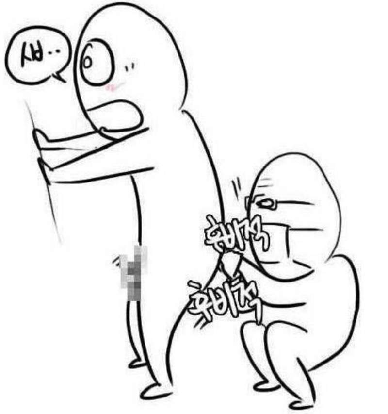 悲慘插畫《當醫生把手指插入菊花》一股屎意就這樣席捲而來...