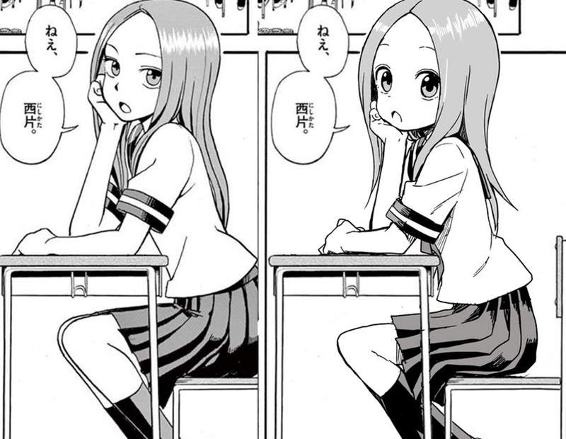 《現在VS以前的畫風》漫畫家重畫第一話 喜歡現在還是5年前的高木同學呢? 《現在VS以前的畫風》漫畫家重畫第一話 喜歡現在還是5年前的高木同學呢?